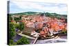 Cesky Krumlov View-Jeni Foto-Stretched Canvas