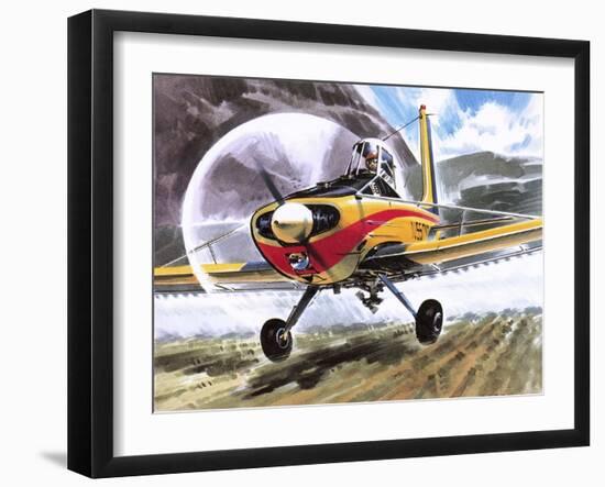 Cessna Agwagon-Wilf Hardy-Framed Giclee Print