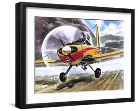 Cessna Agwagon-Wilf Hardy-Framed Giclee Print