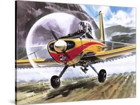 Cessna Agwagon-Wilf Hardy-Stretched Canvas