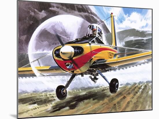 Cessna Agwagon-Wilf Hardy-Mounted Giclee Print