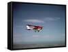 Cessna Skyhawk Flying-null-Framed Stretched Canvas