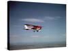 Cessna Skyhawk Flying-null-Stretched Canvas