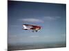 Cessna Skyhawk Flying-null-Mounted Photographic Print