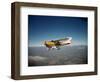 Cessna Superlobe Flying-null-Framed Photographic Print