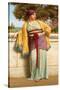 Cestilia, 1919-John William Godward-Stretched Canvas