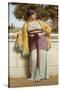 Cestilia, 1919-John William Godward-Stretched Canvas