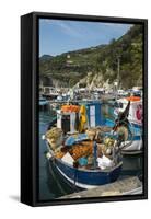 Cetara, Amalfi Coast, UNESCO World Heritage Site, Campania, Italy, Mediterranean, Europe-Angelo Cavalli-Framed Stretched Canvas