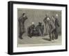 Cetewayo Receiving Visitors in the Castle, Cape Town-Frank Dadd-Framed Giclee Print