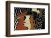 Cethosia Hypsea (Malay Lacewing) - Wings Detail-Paul Starosta-Framed Photographic Print