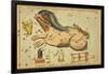 Cetus and Eridanus Constellations, 1825-Science Source-Framed Giclee Print