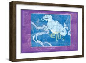 Cetus and Eridanus-null-Framed Art Print