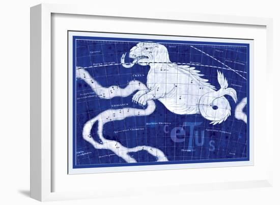 Cetus and Eridanus-null-Framed Art Print