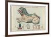 Cetus (Sea Monster) and Chemical Factory and Electrical Machinery Constellation-Sidney Hall-Framed Premium Giclee Print