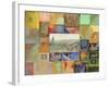 Cevennes Mosaic-Michael Chase-Framed Giclee Print