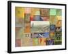 Cevennes Mosaic-Michael Chase-Framed Giclee Print