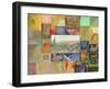 Cevennes Mosaic-Michael Chase-Framed Giclee Print