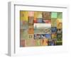 Cevennes Mosaic-Michael Chase-Framed Giclee Print