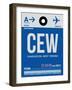 CEW Charleston Luggage Tag I-NaxArt-Framed Art Print