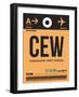 CEW Charleston Luggage Tag II-NaxArt-Framed Art Print