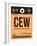 CEW Charleston Luggage Tag II-NaxArt-Framed Art Print