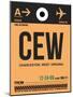 CEW Charleston Luggage Tag II-NaxArt-Mounted Art Print