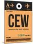 CEW Charleston Luggage Tag II-NaxArt-Mounted Art Print