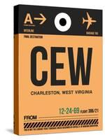 CEW Charleston Luggage Tag II-NaxArt-Stretched Canvas