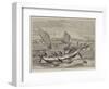 Ceylon Boats at Galle-Matthew White Ridley-Framed Giclee Print