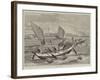 Ceylon Boats at Galle-Matthew White Ridley-Framed Giclee Print