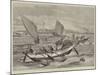 Ceylon Boats at Galle-Matthew White Ridley-Mounted Giclee Print