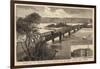 Ceylon, the New Railway Bridge at Kalutara, and the Grand Oriental Hotel, Colombo-null-Framed Giclee Print