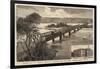 Ceylon, the New Railway Bridge at Kalutara, and the Grand Oriental Hotel, Colombo-null-Framed Giclee Print