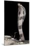 Ceylonese Cobra Display (Naja Naja Polyocellata)-null-Mounted Photographic Print