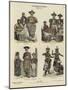 Ceylonese Costumes, 1880-null-Mounted Giclee Print