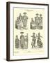 Ceylonese Costumes, 1880-null-Framed Giclee Print