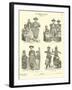 Ceylonese Costumes, 1880-null-Framed Giclee Print