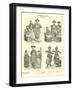 Ceylonese Costumes, 1880-null-Framed Giclee Print