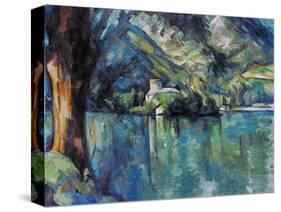 Cezanne: Annecy Lake, 1896-Paul C?zanne-Stretched Canvas