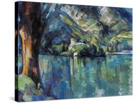 Cezanne: Annecy Lake, 1896-Paul C?zanne-Stretched Canvas