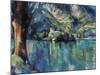 Cezanne: Annecy Lake, 1896-Paul C?zanne-Mounted Giclee Print