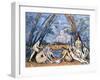 Cezanne: Baigneuses, 1905-Paul Cézanne-Framed Giclee Print