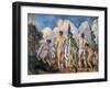 Cezanne: Bathers, C1890-Paul Cézanne-Framed Giclee Print