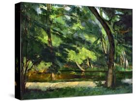 Cezanne: Etang, 1877-Paul Cézanne-Stretched Canvas