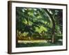 Cezanne: Etang, 1877-Paul Cézanne-Framed Giclee Print