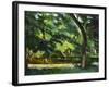 Cezanne: Etang, 1877-Paul Cézanne-Framed Giclee Print