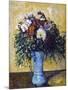 Cezanne: Flowers, 1873-75-Paul Cézanne-Mounted Giclee Print