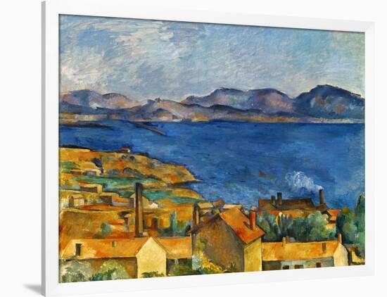 Cezanne:Marseilles,1886-90-Paul Cézanne-Framed Giclee Print