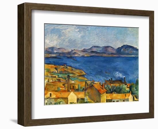 Cezanne:Marseilles,1886-90-Paul Cézanne-Framed Premium Giclee Print