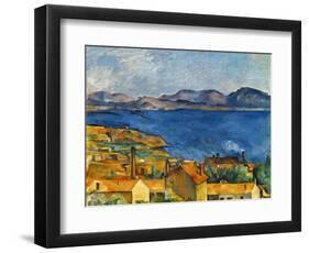 Cezanne:Marseilles,1886-90-Paul Cézanne-Framed Premium Giclee Print